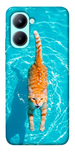 Чохол itsPrint Cat swimming для Realme C33