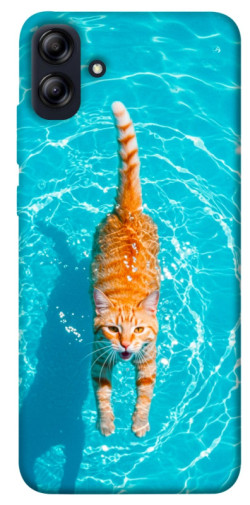 Чехол itsPrint Cat swimming для Samsung Galaxy A04e