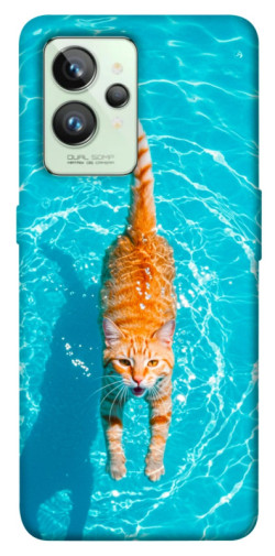 Чехол itsPrint Cat swimming для Realme GT2