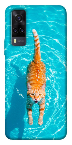 Чехол itsPrint Cat swimming для Vivo Y31