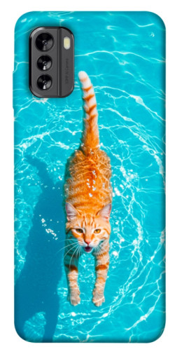 Чехол itsPrint Cat swimming для Nokia G60