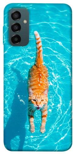 Чохол itsPrint Cat swimming для Samsung Galaxy M14 5G
