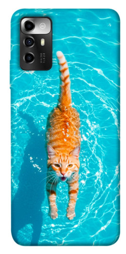 Чехол itsPrint Cat swimming для ZTE Blade A72