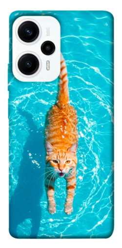 Чохол itsPrint Cat swimming для Xiaomi Poco F5 Pro