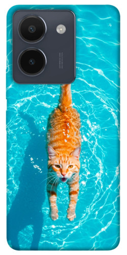 Чехол itsPrint Cat swimming для Vivo Y36
