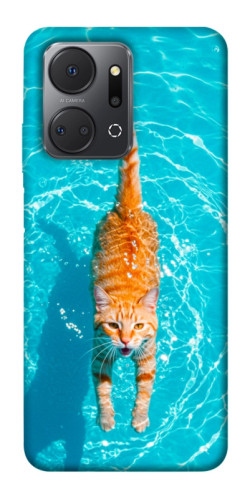 Чехол itsPrint Cat swimming для Huawei Honor X7a