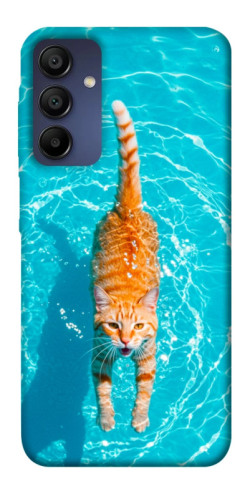 Чехол itsPrint Cat swimming для Samsung Galaxy A15 4G/5G