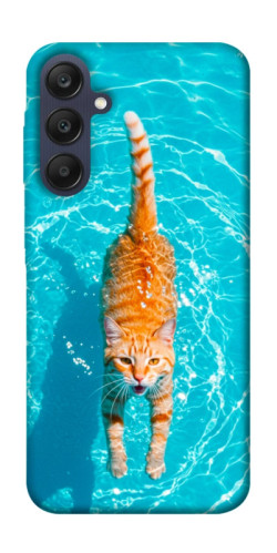 Чехол itsPrint Cat swimming для Samsung Galaxy A25 5G