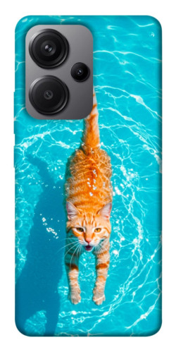 Чехол itsPrint Cat swimming для Xiaomi Redmi Note 13 Pro+