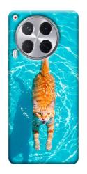 Чехол itsPrint Cat swimming для TECNO Camon 30 (CL6)
