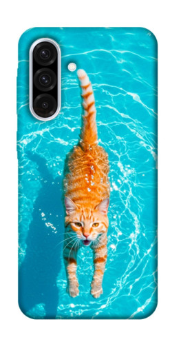 Чехол itsPrint Cat swimming для Samsung Galaxy A36 5G