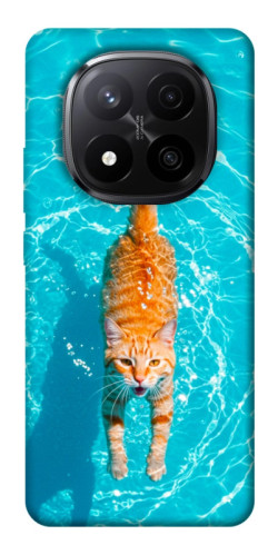 Чехол itsPrint Cat swimming для Xiaomi Redmi Note 14 Pro+ 5G