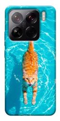Чехол itsPrint Cat swimming для Xiaomi 15 Pro