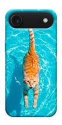 Чехол itsPrint Cat swimming для Apple iPhone 17 Air (6.5")