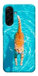 Чехол itsPrint Cat swimming для Samsung Galaxy A17 5G/4G