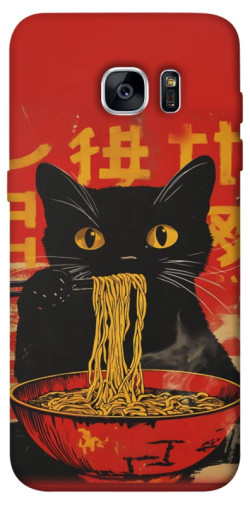 Чехол itsPrint Cat noodles для Samsung G935F Galaxy S7 Edge
