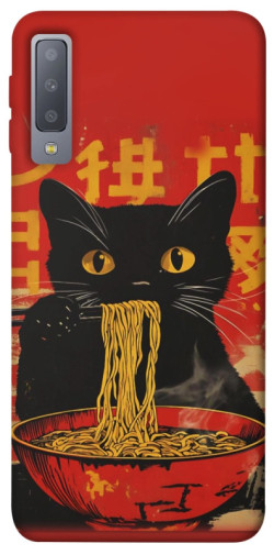 Чехол itsPrint Cat noodles для Samsung A750 Galaxy A7 (2018)
