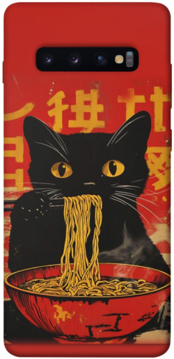 Чехол itsPrint Cat noodles для Samsung Galaxy S10+