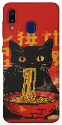 Чехол itsPrint Cat noodles для Samsung Galaxy A20 / A30