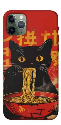Чехол itsPrint Cat noodles для Apple iPhone 11 Pro (5.8")