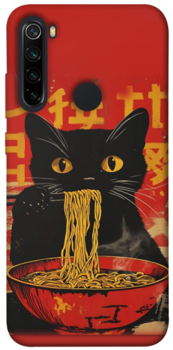 Чехол itsPrint Cat noodles для Xiaomi Redmi Note 8
