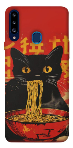 Чехол itsPrint Cat noodles для Samsung Galaxy A20s