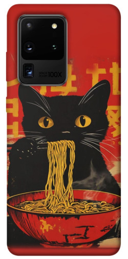 Чехол itsPrint Cat noodles для Samsung Galaxy S20 Ultra