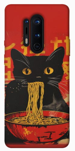 Чехол itsPrint Cat noodles для OnePlus 8 Pro