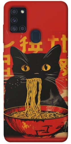 Чехол itsPrint Cat noodles для Samsung Galaxy A21s