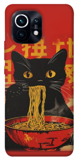 Чехол itsPrint Cat noodles для Xiaomi Mi 11