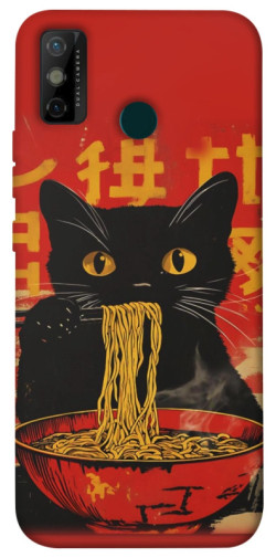 Чехол itsPrint Cat noodles для TECNO Spark 6 Go