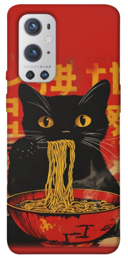 Чехол itsPrint Cat noodles для OnePlus 9 Pro