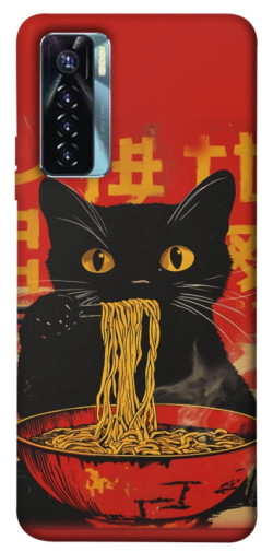 Чехол itsPrint Cat noodles для TECNO Camon 17 Pro