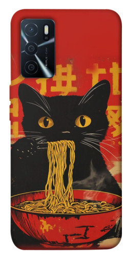 Чохол itsPrint Cat noodles для Oppo A16s / A16
