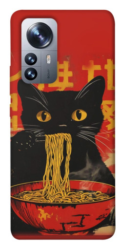Чехол itsPrint Cat noodles для Xiaomi 12 / 12X