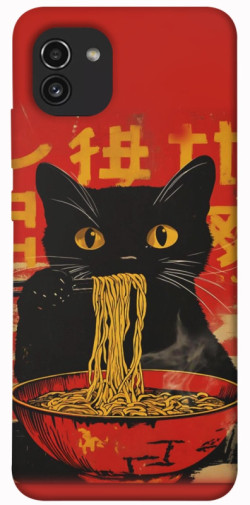 Чехол itsPrint Cat noodles для Samsung Galaxy A03