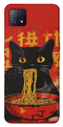 Чехол itsPrint Cat noodles для Oppo A72 5G / A73 5G