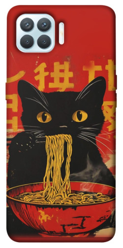 Чехол itsPrint Cat noodles для Oppo F17 Pro