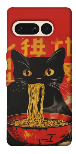 Чехол itsPrint Cat noodles для Google Pixel 7 Pro
