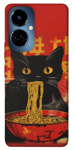Чехол itsPrint Cat noodles для TECNO Camon 19 (CI6n) / 19 Pro (CI8n)