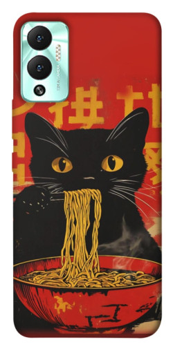 Чехол itsPrint Cat noodles для Infinix Hot 12 Play