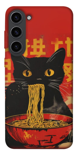 Чехол itsPrint Cat noodles для Samsung Galaxy S23