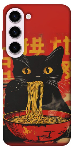 Чехол itsPrint Cat noodles для Samsung Galaxy S23+