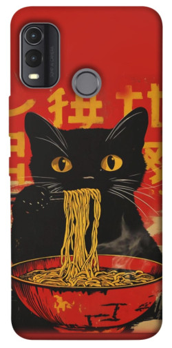 Чехол itsPrint Cat noodles для Nokia G11 Plus