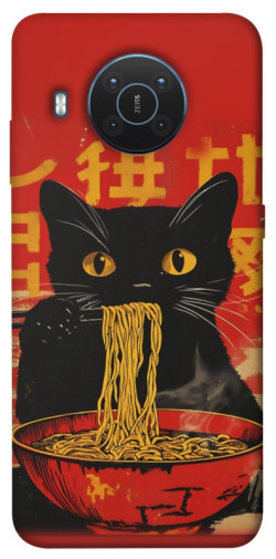 Чехол itsPrint Cat noodles для Nokia X10 / X20