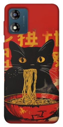 Чехол itsPrint Cat noodles для Motorola Moto E13