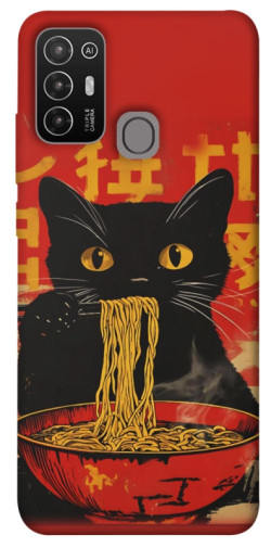 Чехол itsPrint Cat noodles для ZTE Blade A52