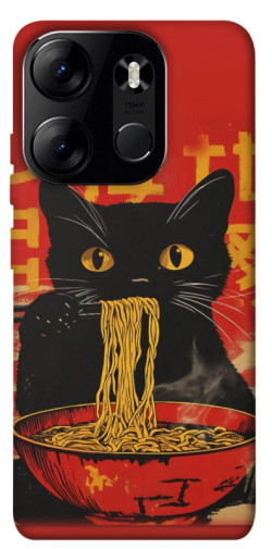 Чехол itsPrint Cat noodles для Tecno Spark Go 2023