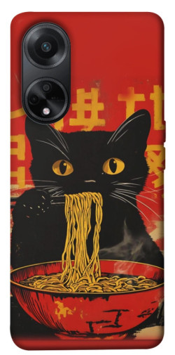 Чехол itsPrint Cat noodles для Oppo A58 4G