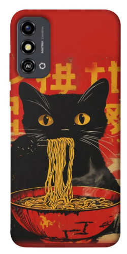 Чехол itsPrint Cat noodles для ZTE Blade A53